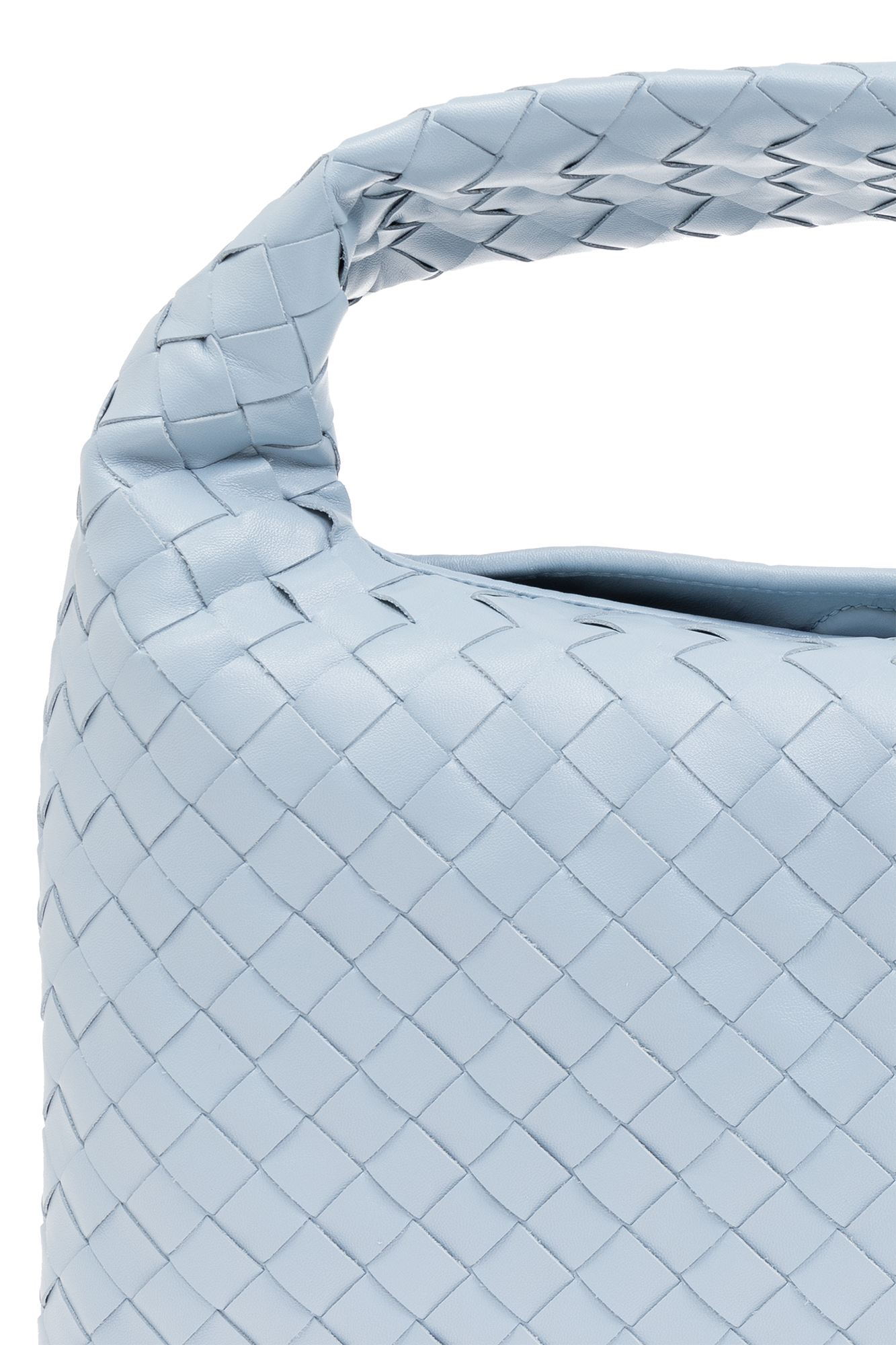 Light blue 'Hop Small' Shoulder Bag Bottega Veneta - Vitkac